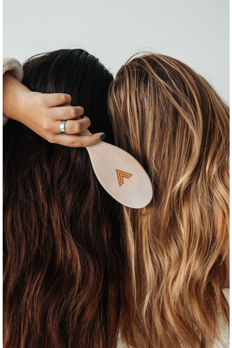 Frizz Out Hairbrush, Alternate, color, WHITE WASH