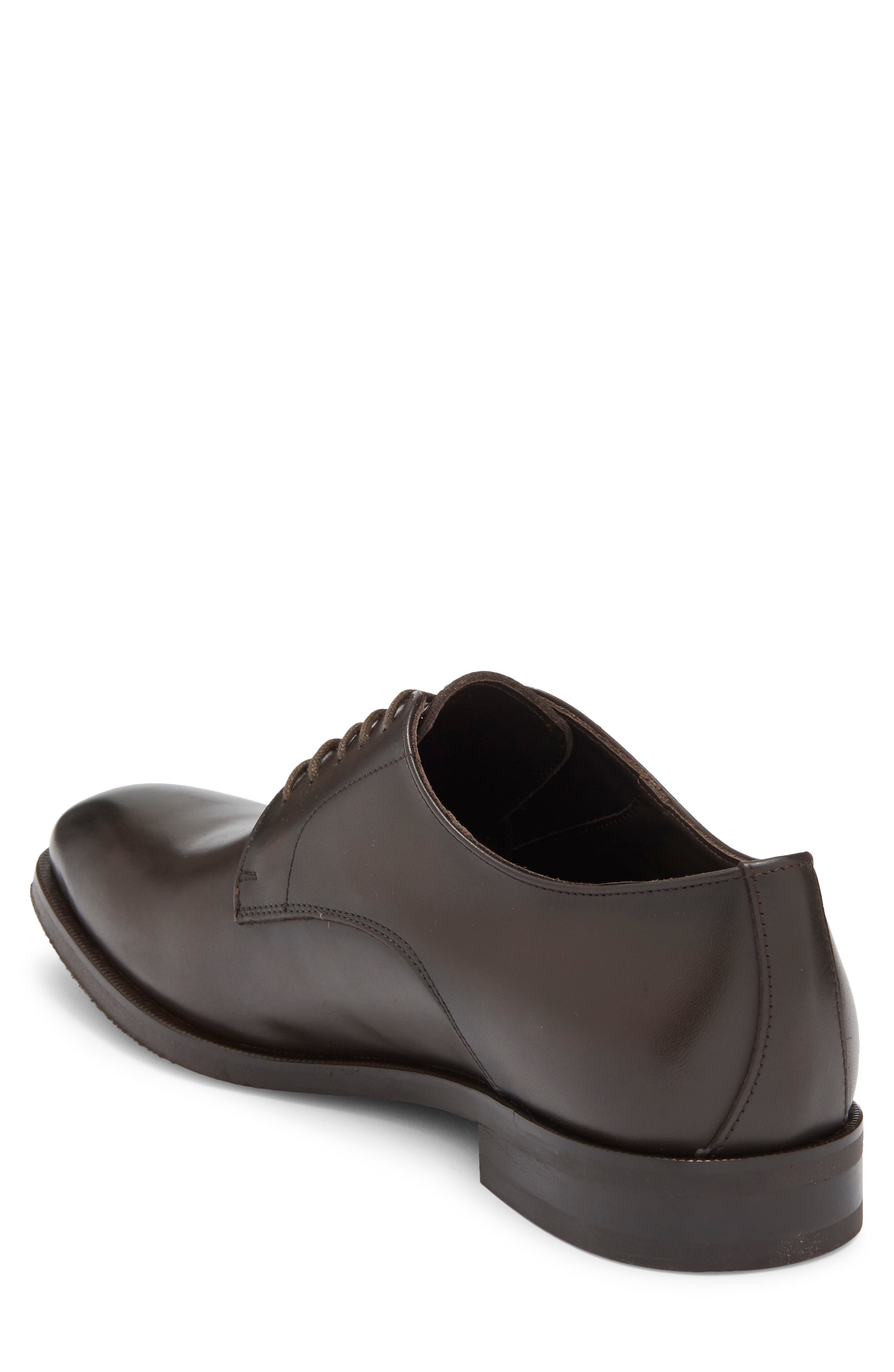 Bellevue Plain Toe Derby, Alternate, color, VITELLO TMORO