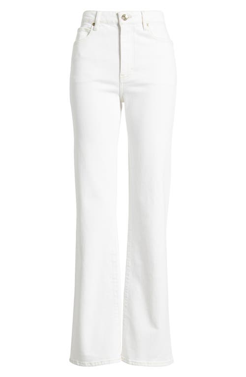 Frame The Arrow High Waist Relaxed Bootcut Jeans In Au Natural Clean