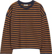 Madewell Easy Stripe Long Sleeve Top