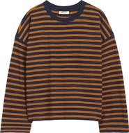 Madewell Easy Stripe Long Sleeve Top