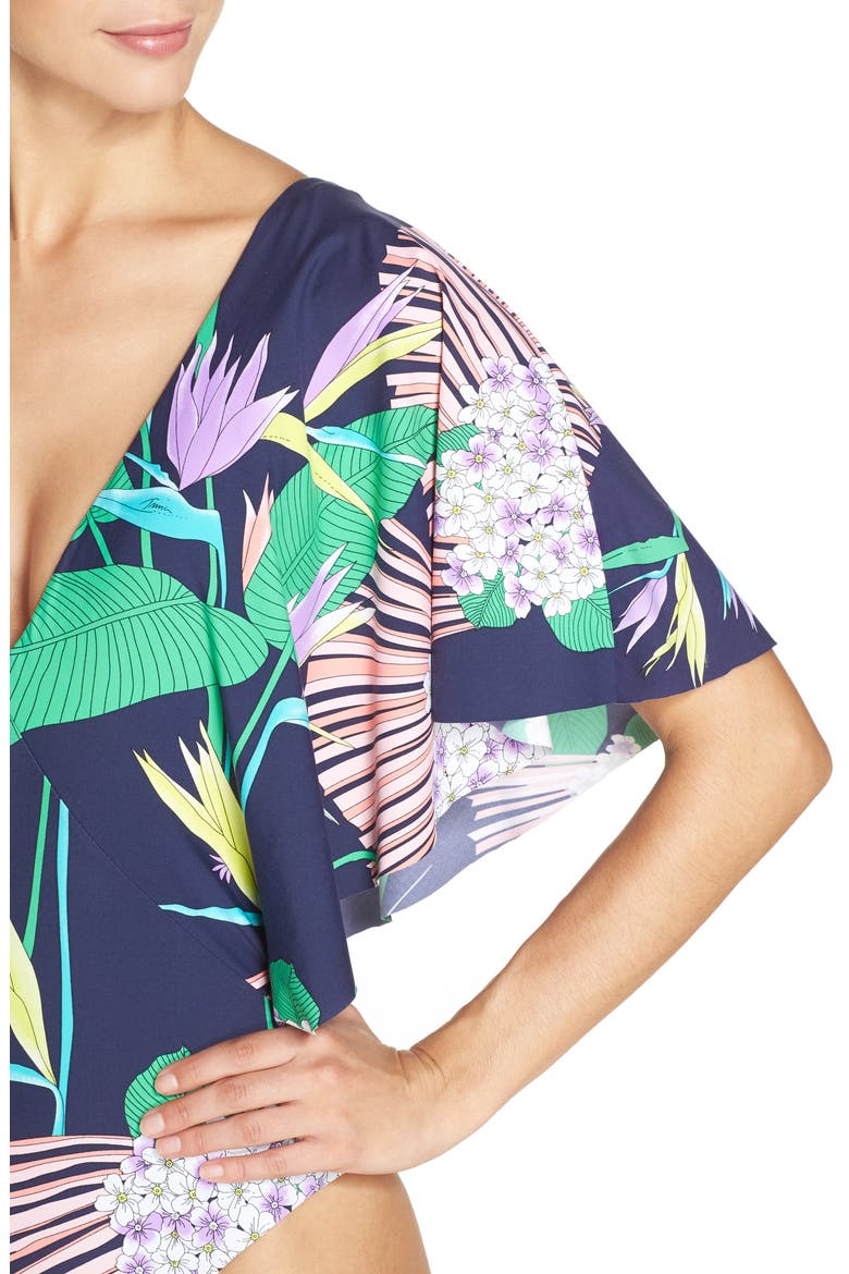 Midnight One-Piece Swimsuit, Alternate, color, BLUE MULTI