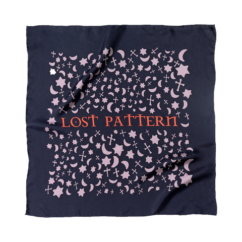 "Lexicon" Silk Bandana