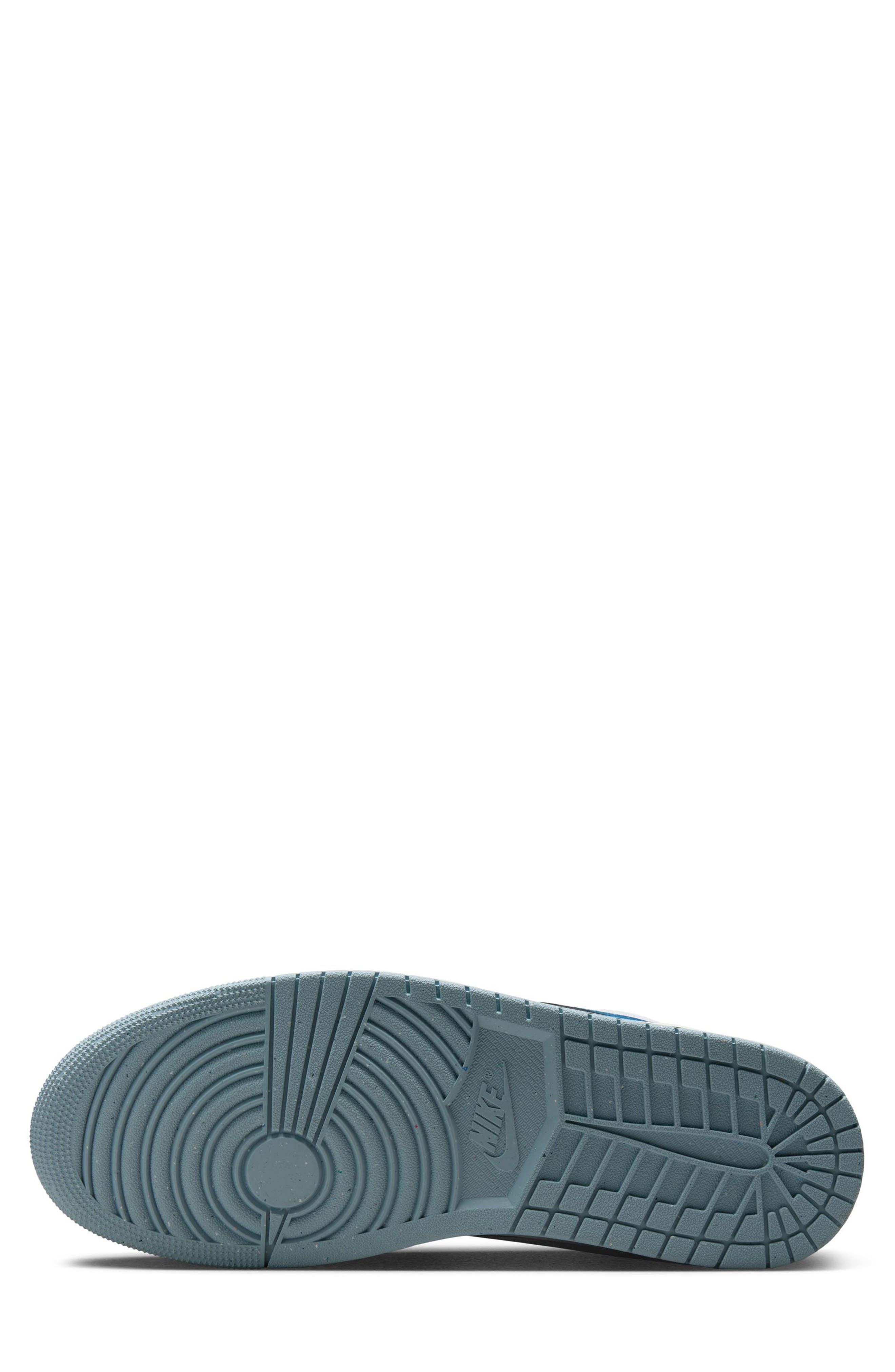 Air Jordan 1 Low SE Sneaker, Alternate, color, WHITE/ BLUE/ BLUE GREY/ SAIL