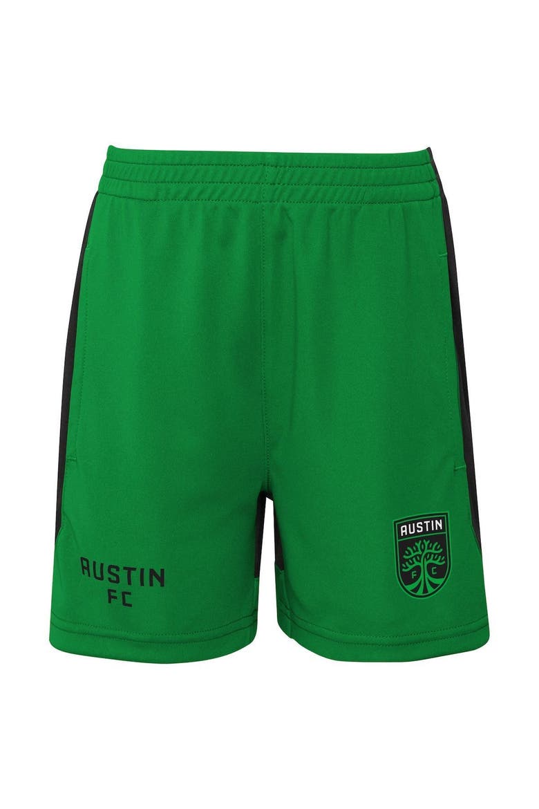 Toddler Green/Black Austin FC Punch T-Shirt and Shorts Set, Alternate, color, Green