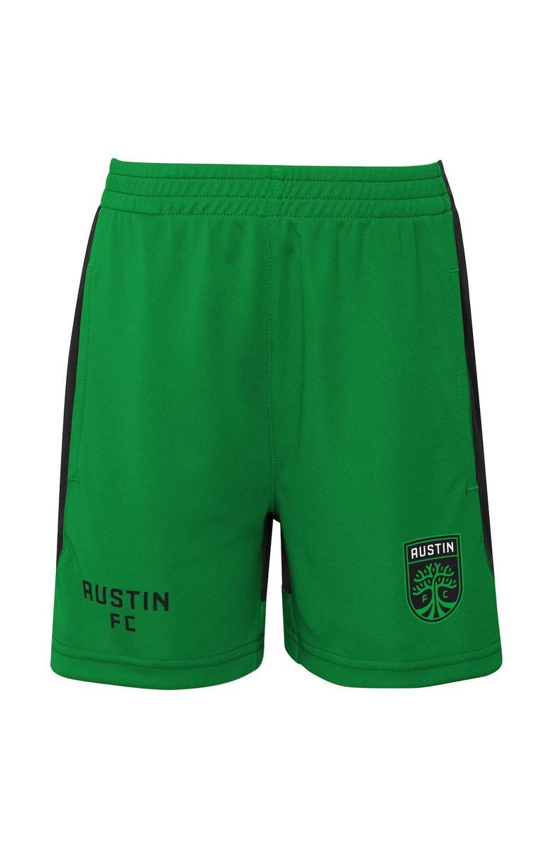 Outerstuff Toddler Green/Black Austin FC Punch T-Shirt and Shorts Set, Alternate, color, 