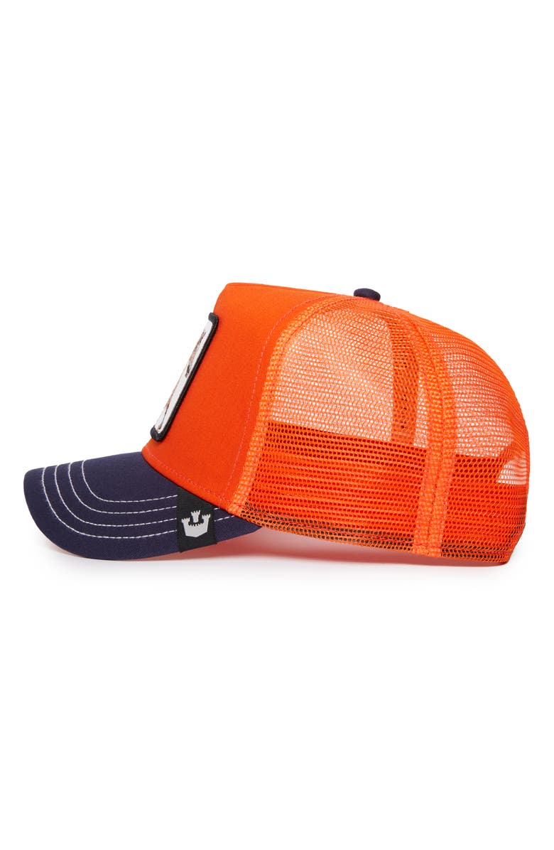 Goorin Bros. The Wild Ride Horse Trucker Hat, Alternate, color, Orange