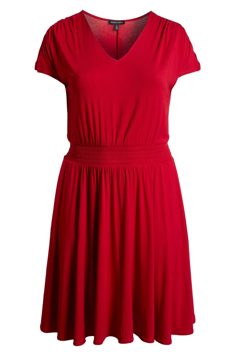 Piper Stretch Jersey Dress, Alternate, color, NEW YORK RED