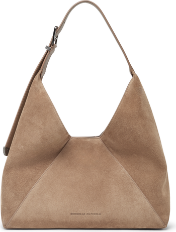 【関税＆送料込み】Brunello Cucinelli 'Hobo Bc Duo' Handbag Brunello Cucinelli Suede calfskin BC Duo Hobo bag | Nordstrom