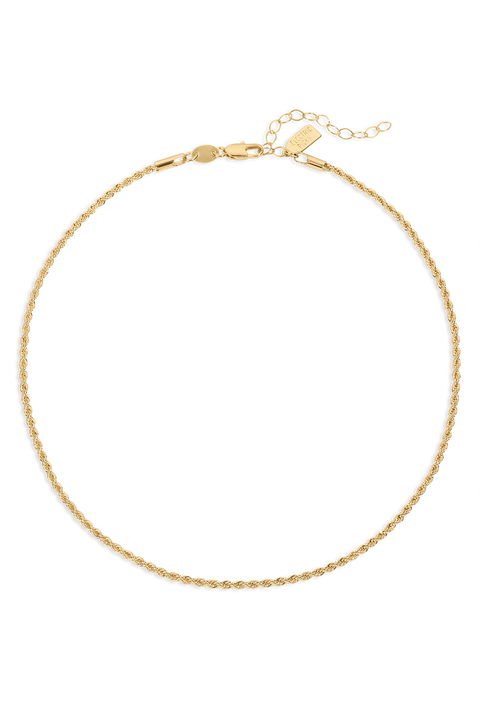 Harper Gold Filled Rope Chain Necklace