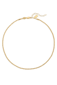 Electric Picks Harper Gold Filled Rope Chain Necklace