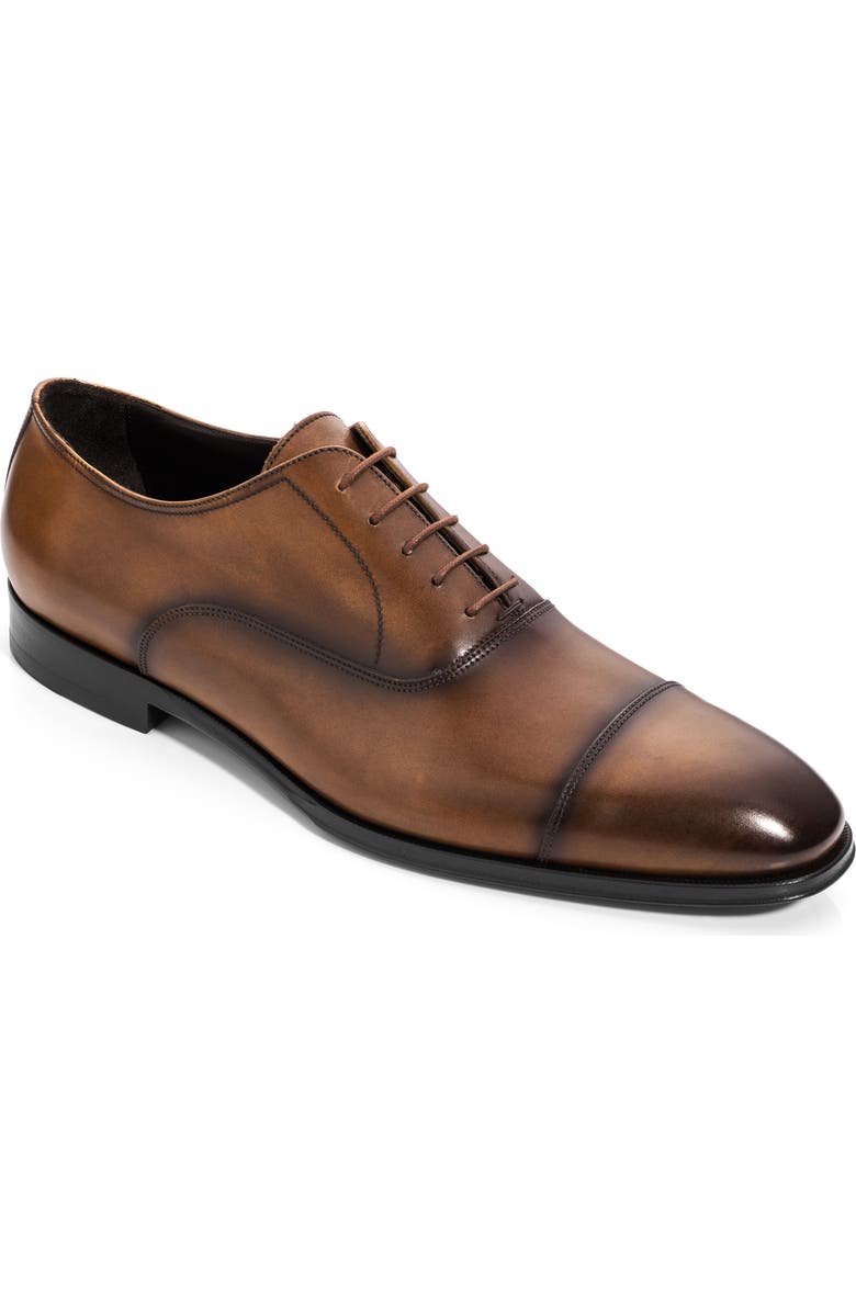 TO BOOT NEW YORK Frankie Cap Toe Oxford, Main, color, Crust Aero Tabacco