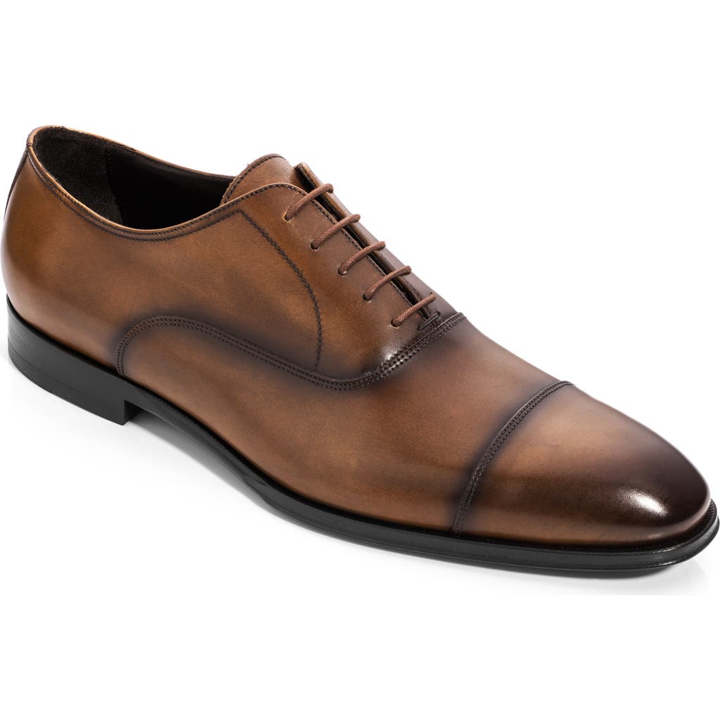 To Boot New York Frankie Cap Toe Oxford In Brown