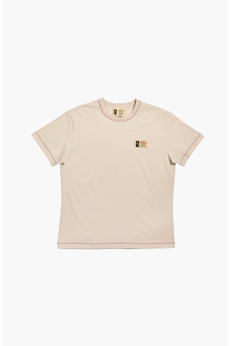 The Patch Tee, Alternate, color, Beige