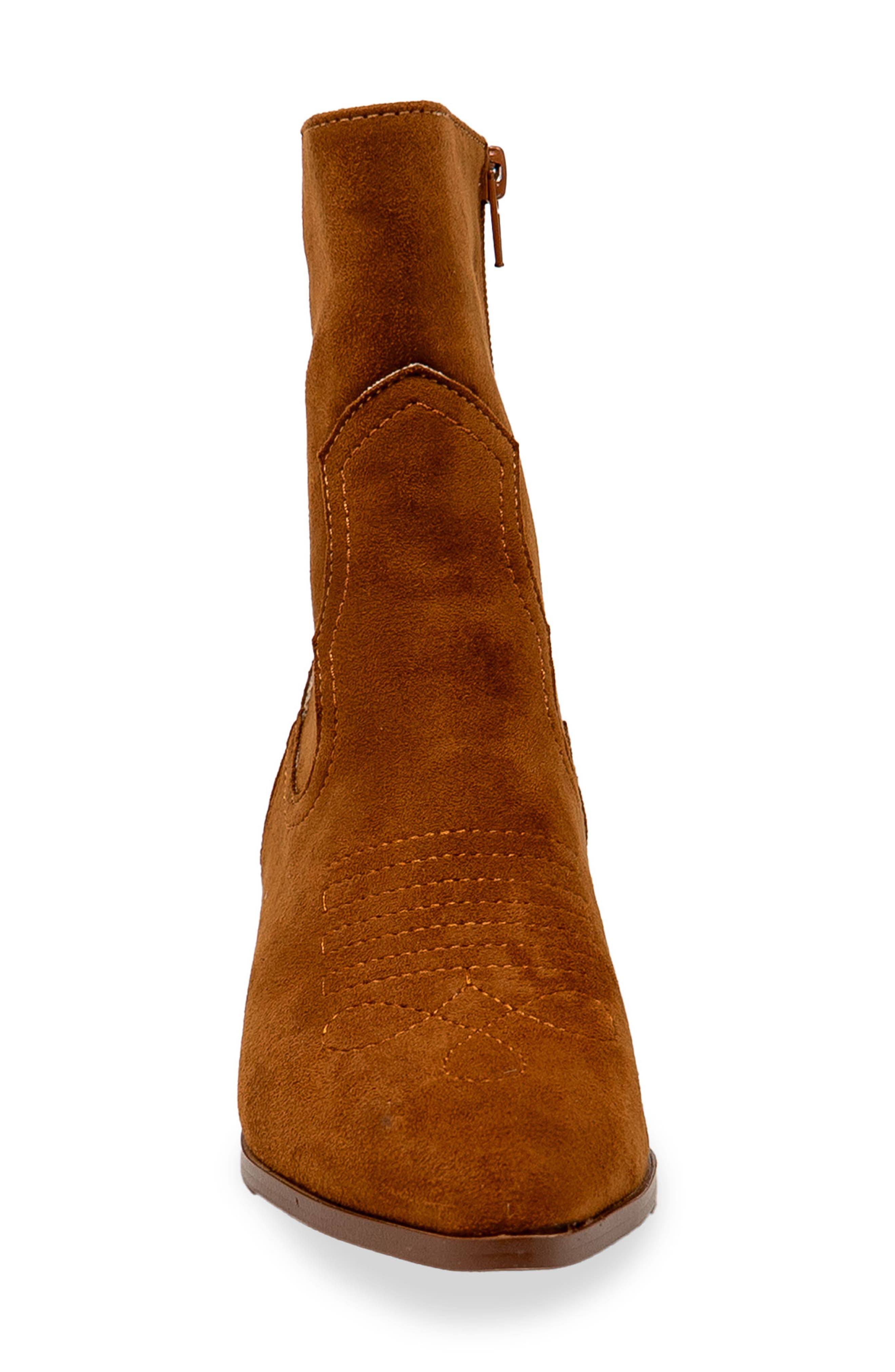 CHASE AND CHLOE Malena Western Boot, Alternate, color, Tan