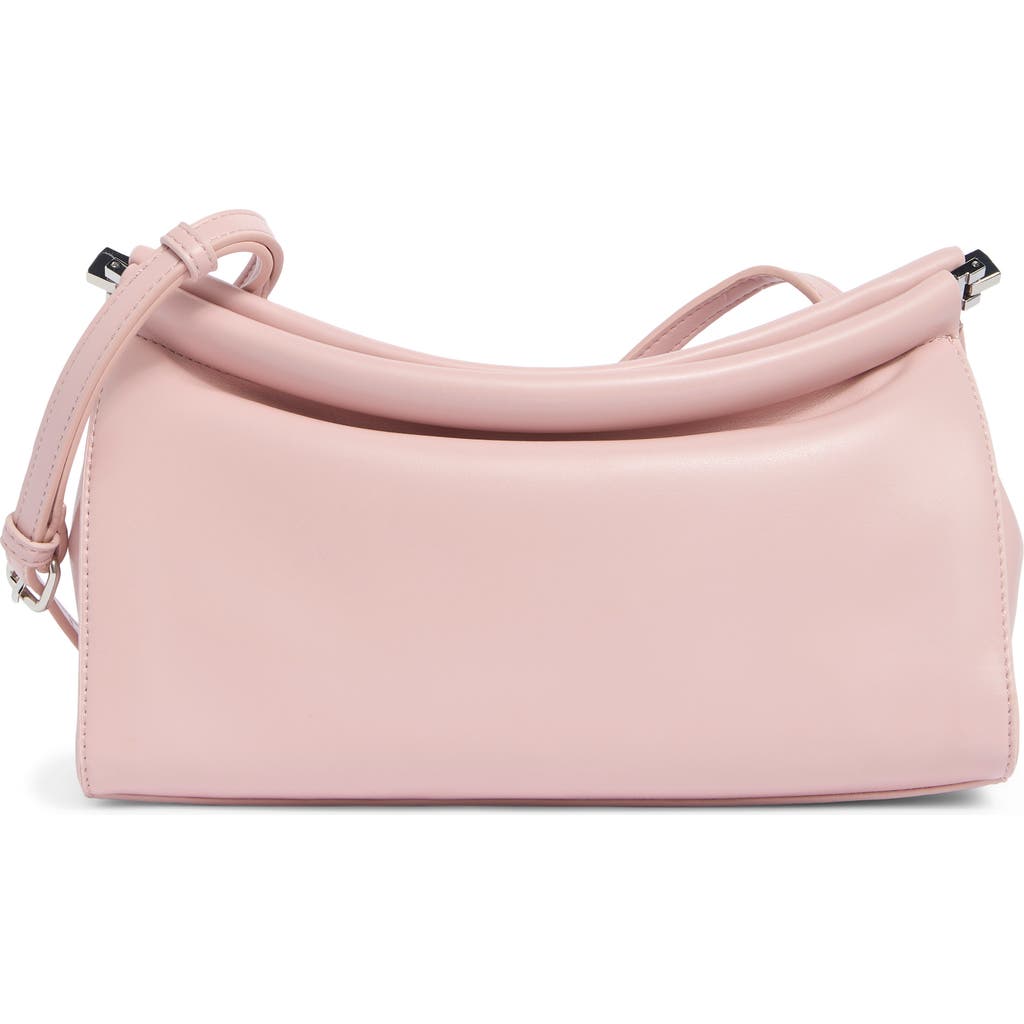 Bcbg Faux Leather Shoulder Bag In Rose
