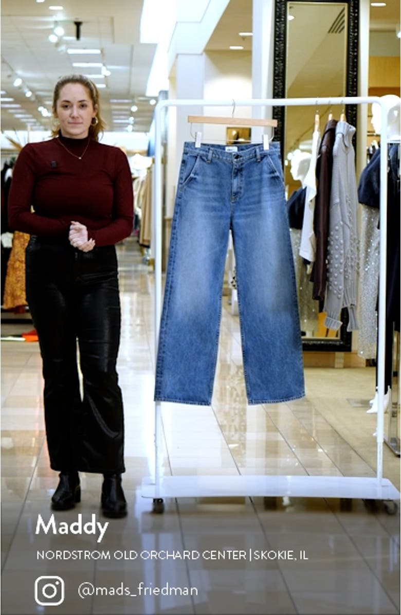 Relaxed Wide Leg Jeans, sales video thumbnail