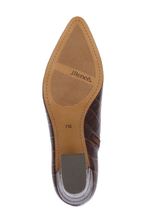 J. Reneé Tatum Bootie In Brown