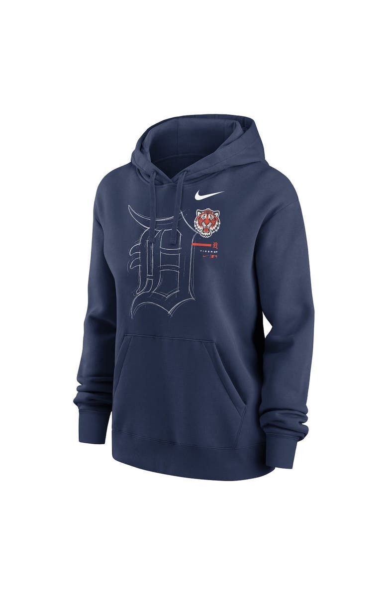 Nike Women's Nike Navy Detroit Tigers Big Game Pullover Hoodie, Alternate, color, 