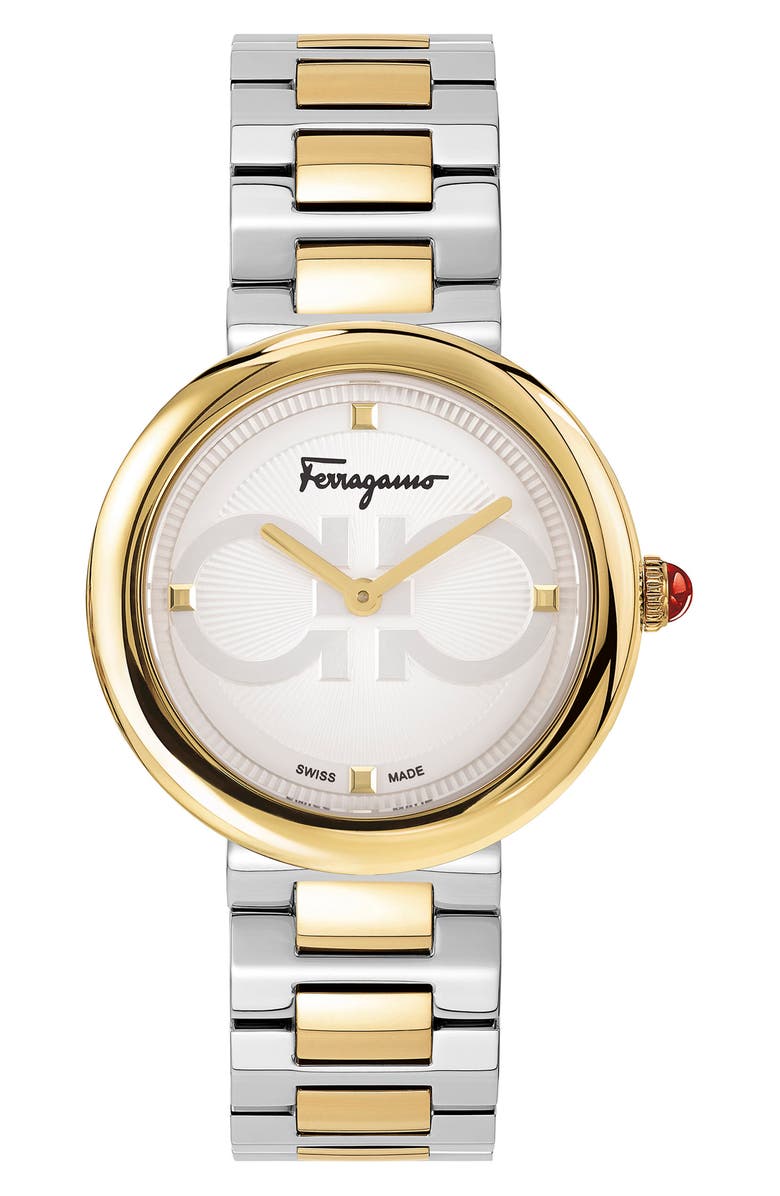 FERRAGAMO Salvatore Ferragamo Chic Bracelet Watch, 32mm, Main, color,