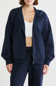 Z by Zella Feather Fleece Zip Hoodie