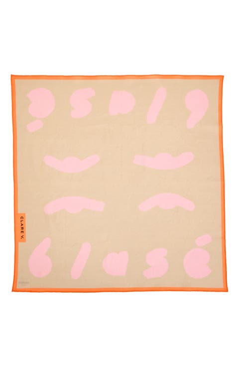 Blase Eyes Cotton Scarf