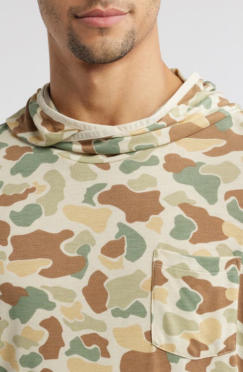 Free Fly Camouflage Lightweight Upf 20+ Hoodie In Vintage Camo
