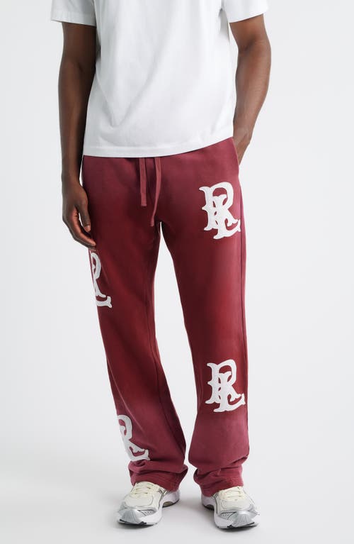 Rolling Loud Logo Appliqué Sweatpants In Animal Print