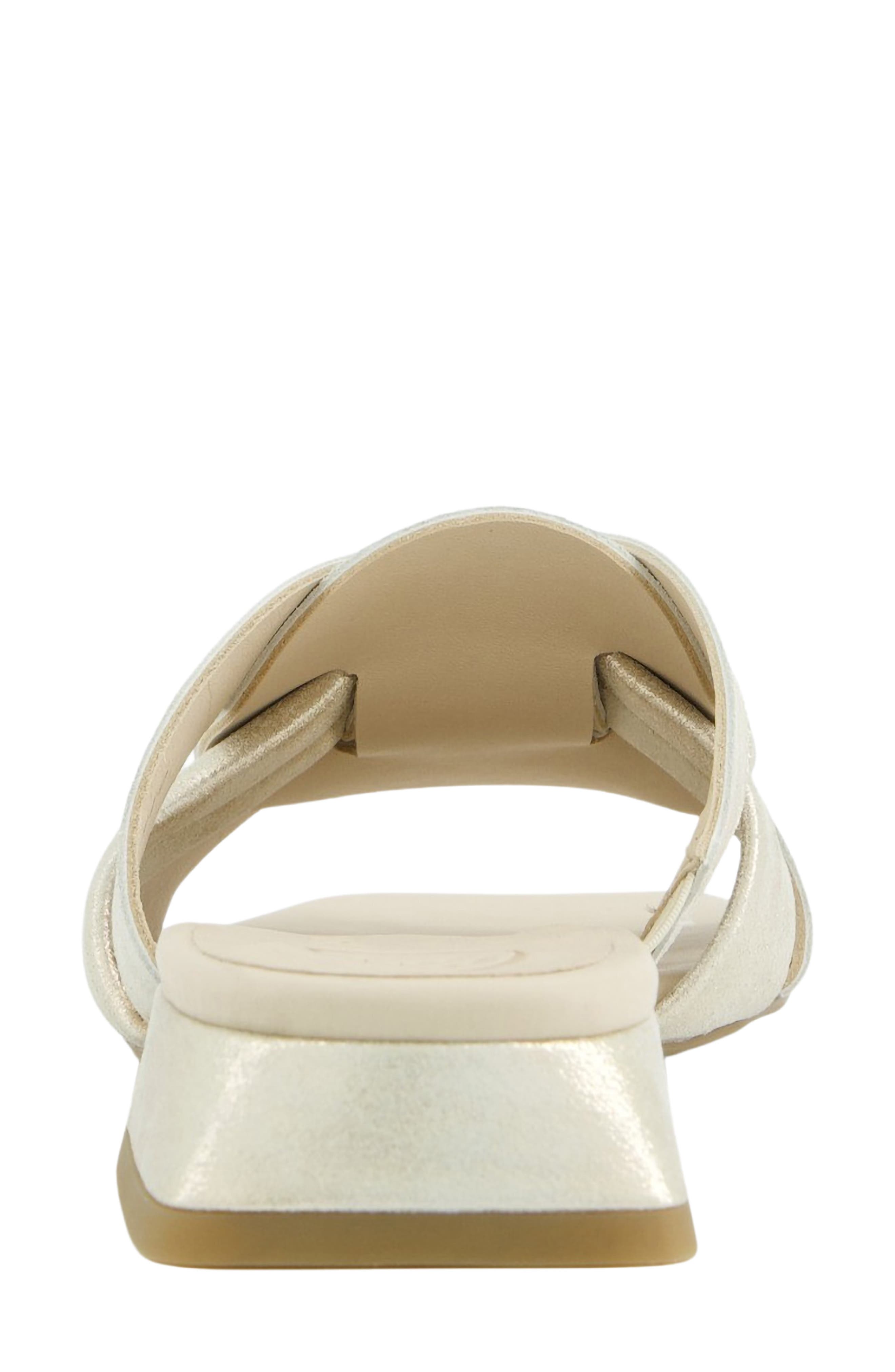 Desire Slide Sandal, Alternate, color, MINERAL METALLIC ANTIC