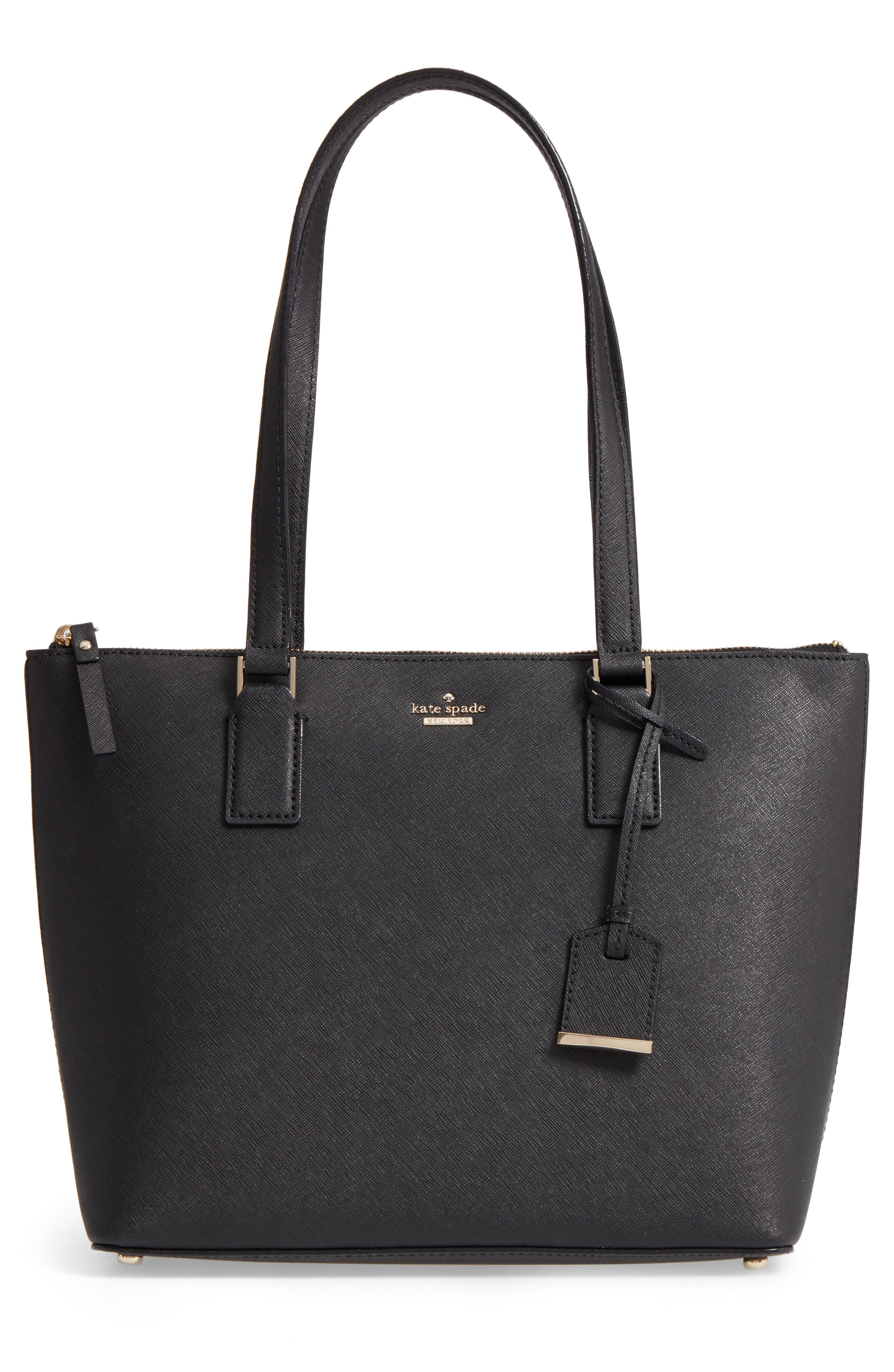 Kate Spade New York cameron street - small lucie leather tote, Main, color, 