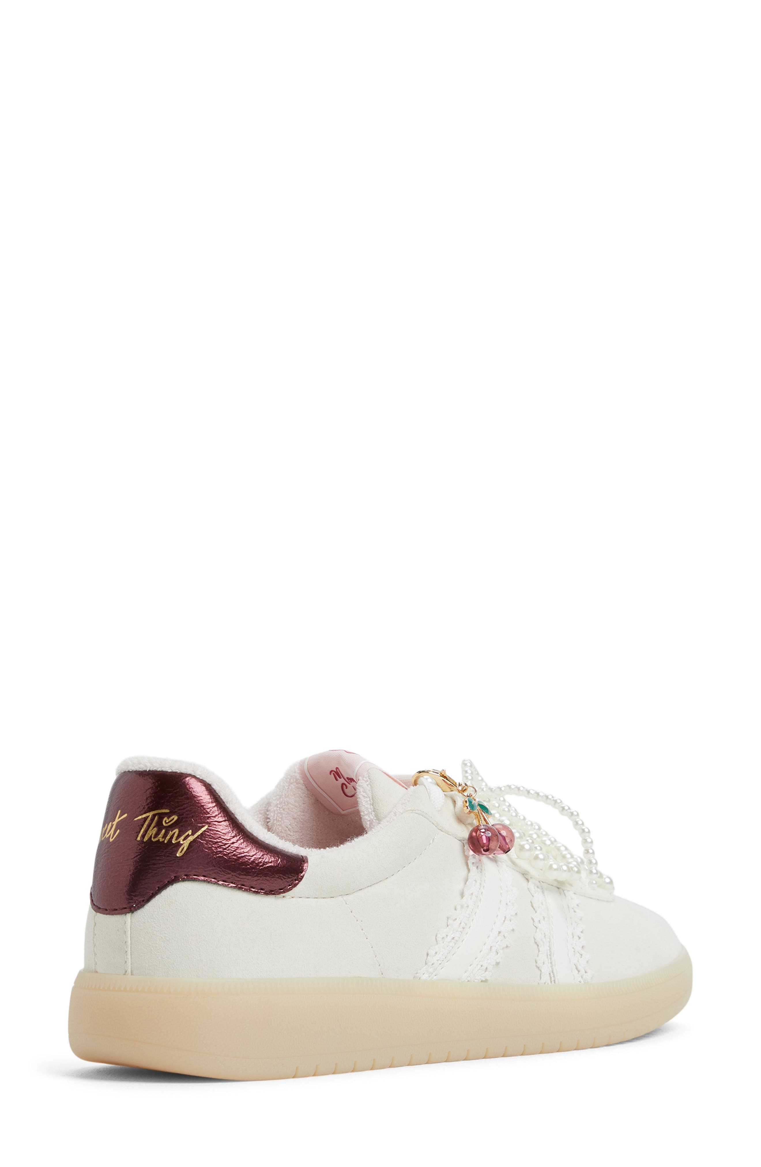 ALDO Sweet Thing Sneaker, Alternate, color, White/ Bone