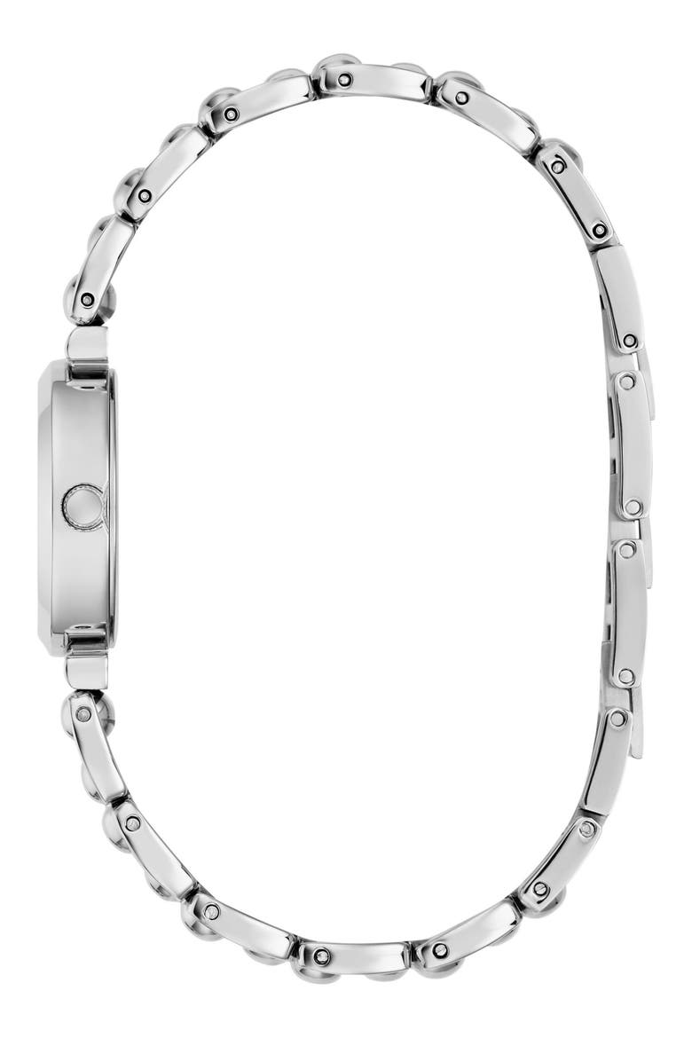 Leena Bracelet Watch, 26mm, Alternate, color, WHITE/ SILVER