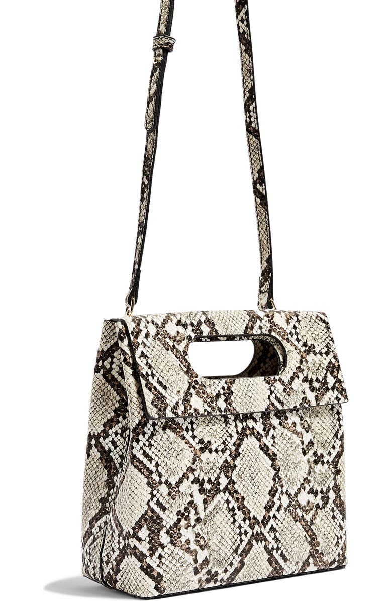 Topshop Gem Flap Handle Grab Bag, Alternate, color,