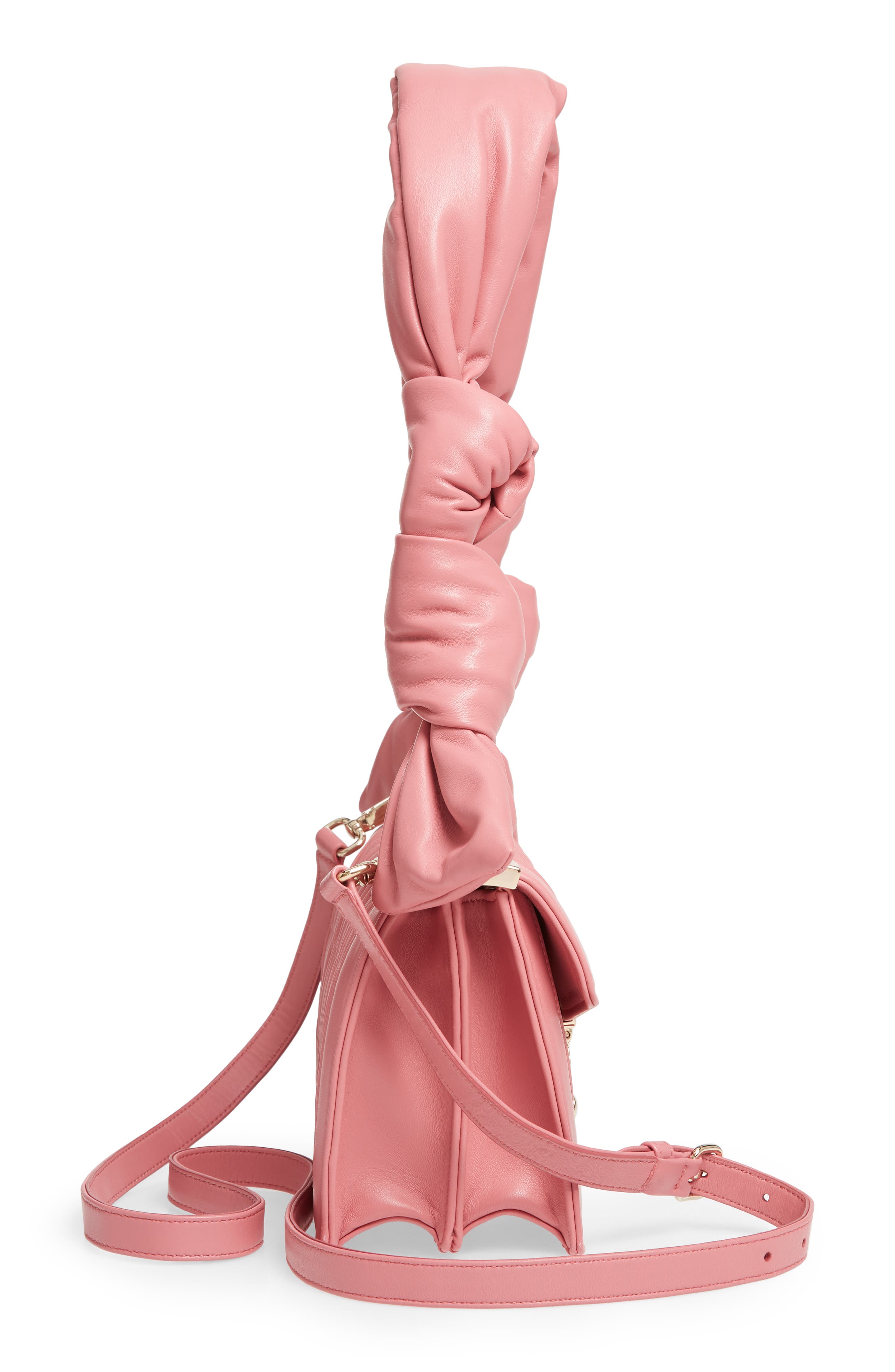 Miu Miu Confidential Matelassé Quilted Lambskin Crossbody Bag, Alternate, color, 