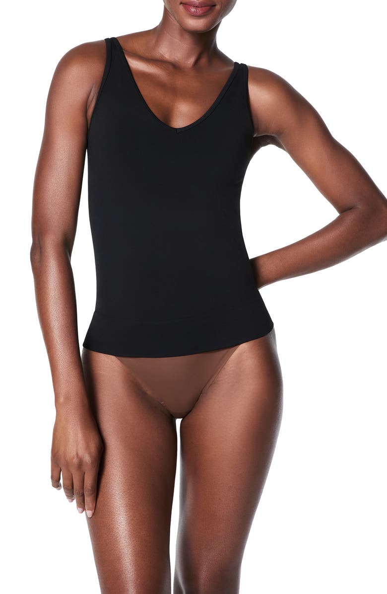 SPANX<sup>®</sup> SPANXsculpt<sup>™</sup> Seamless Power Tank, Main, color, Very Black