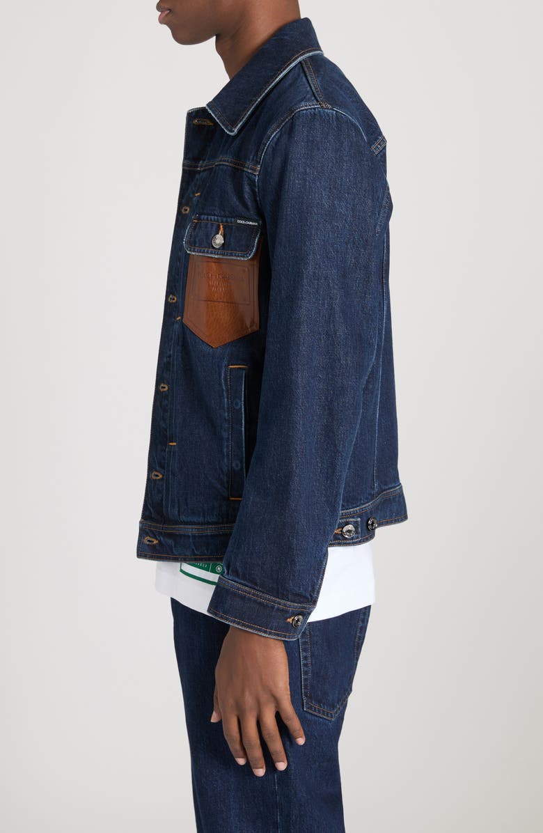 Dolce&Gabbana Denim Jacket, Alternate, color, 