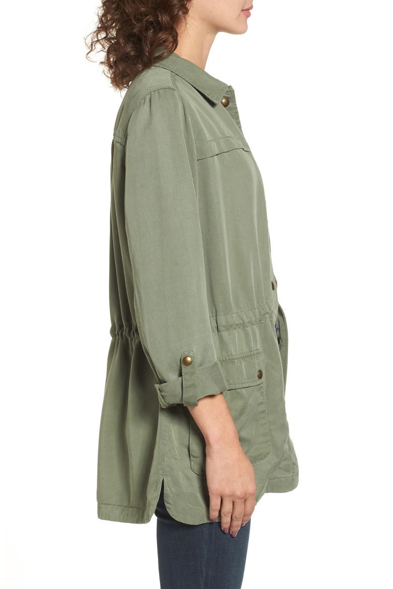 Safari Jacket, Alternate, color, SOFT KHAKI