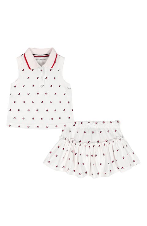 Sleeveless Polo & Skort Set (Baby)