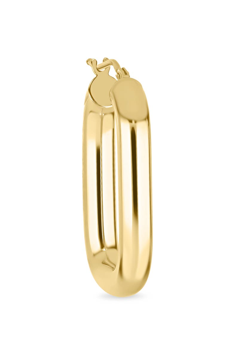 14k Gold Hoop Earrings, Alternate, color, 14KY