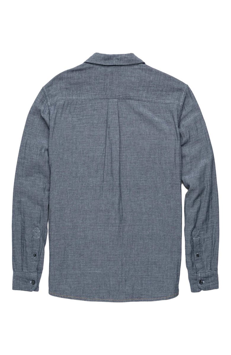 Surfside Supply Co. Zhu Double Gauze Shirt, Alternate, color, Navy