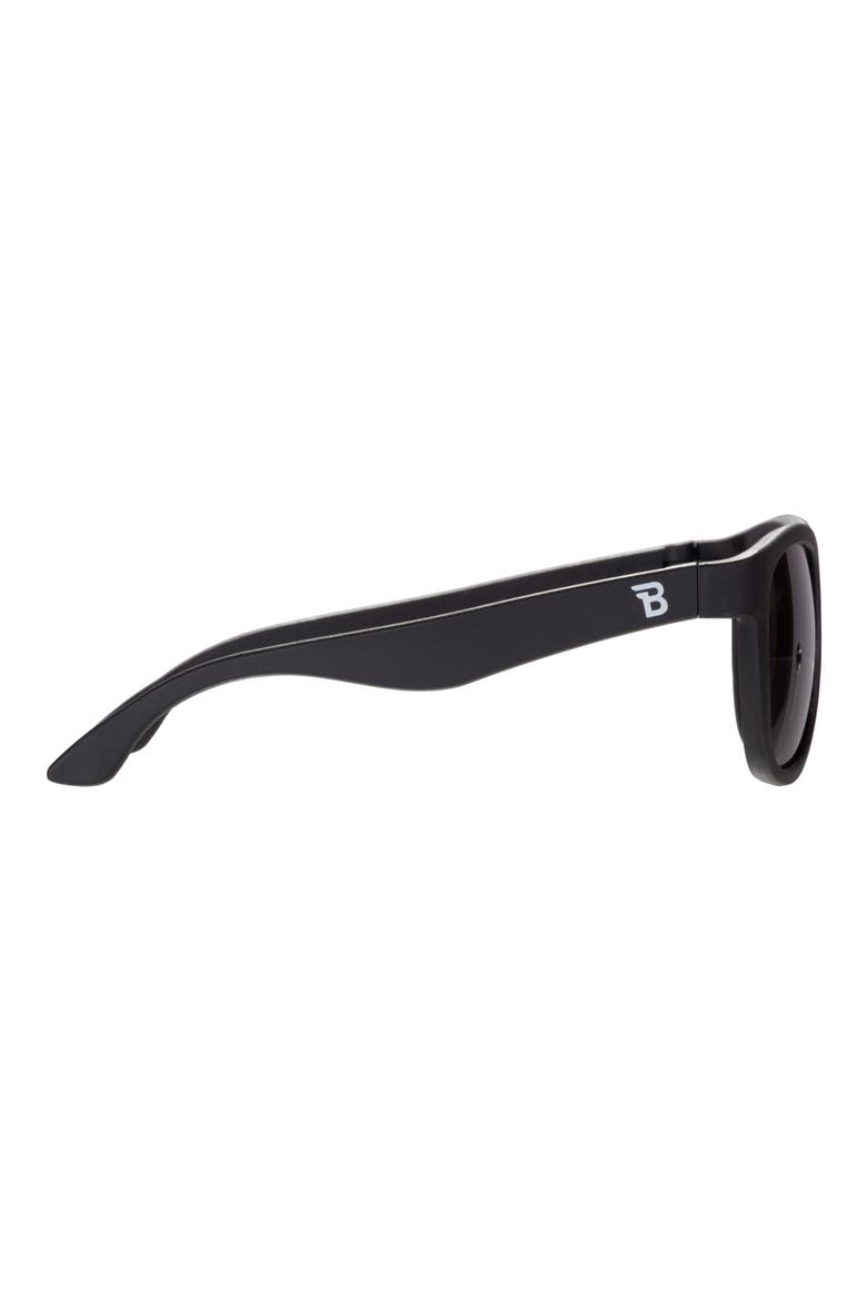 Kids' Polarized Navigator Sunglasses, Alternate, color, JET BLACK