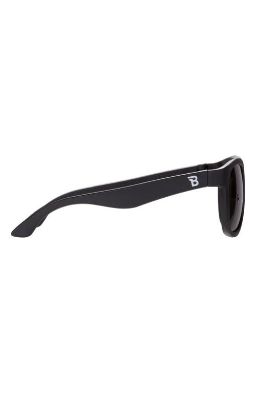 Babiators Kids' Polarized Navigator Sunglasses In Black