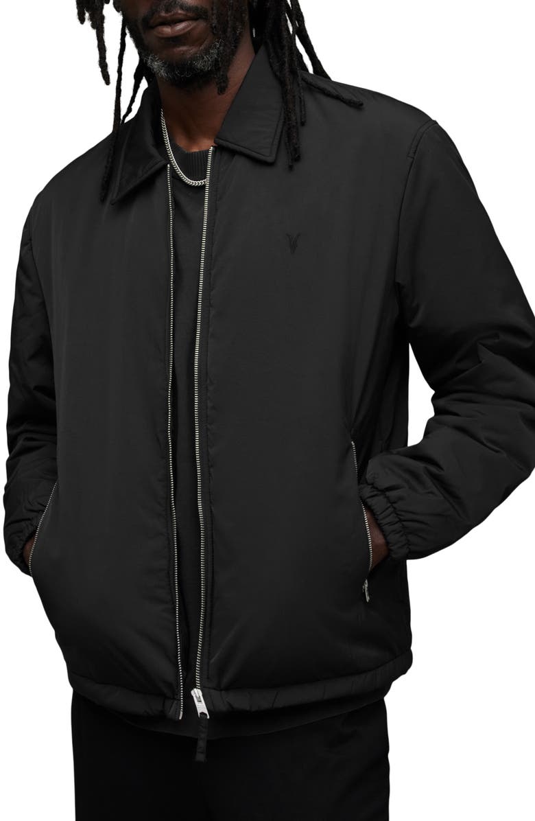 AllSaints Beatty Nylon Jacket, Main, color, 