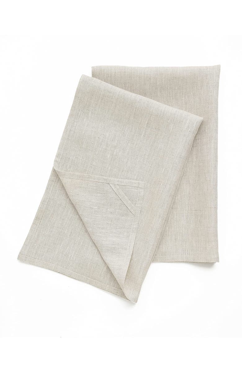 Solino Home Linen Kitchen Towels - Kitchen Linen, Main, color, Light Natural