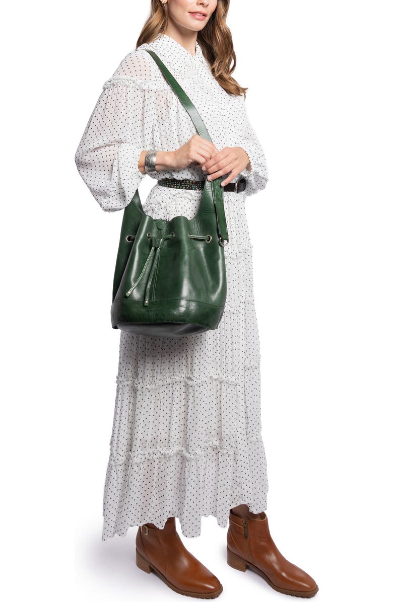 OLD TREND Lily Bucket Bag, Alternate, color, Green