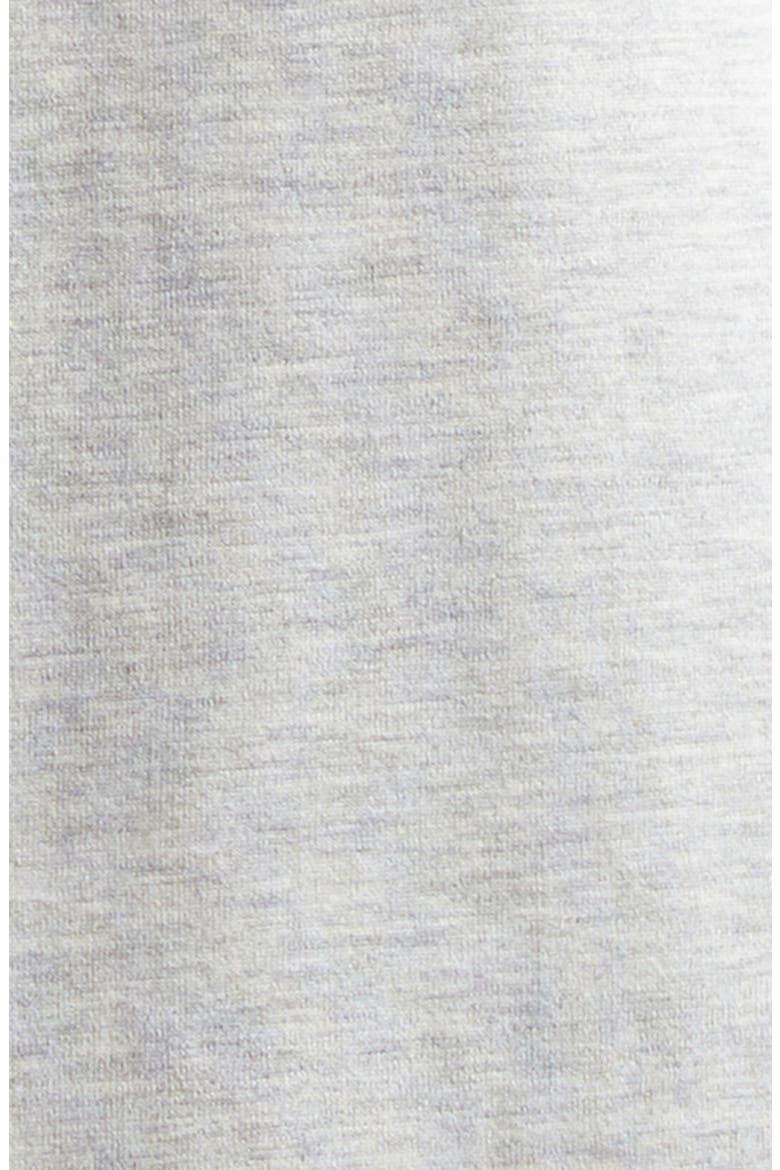 Ami de Coeur Embroidered Cotton Ringer T-Shirt, Alternate, color, GRIS CHINE CLAIR/ JAUNE