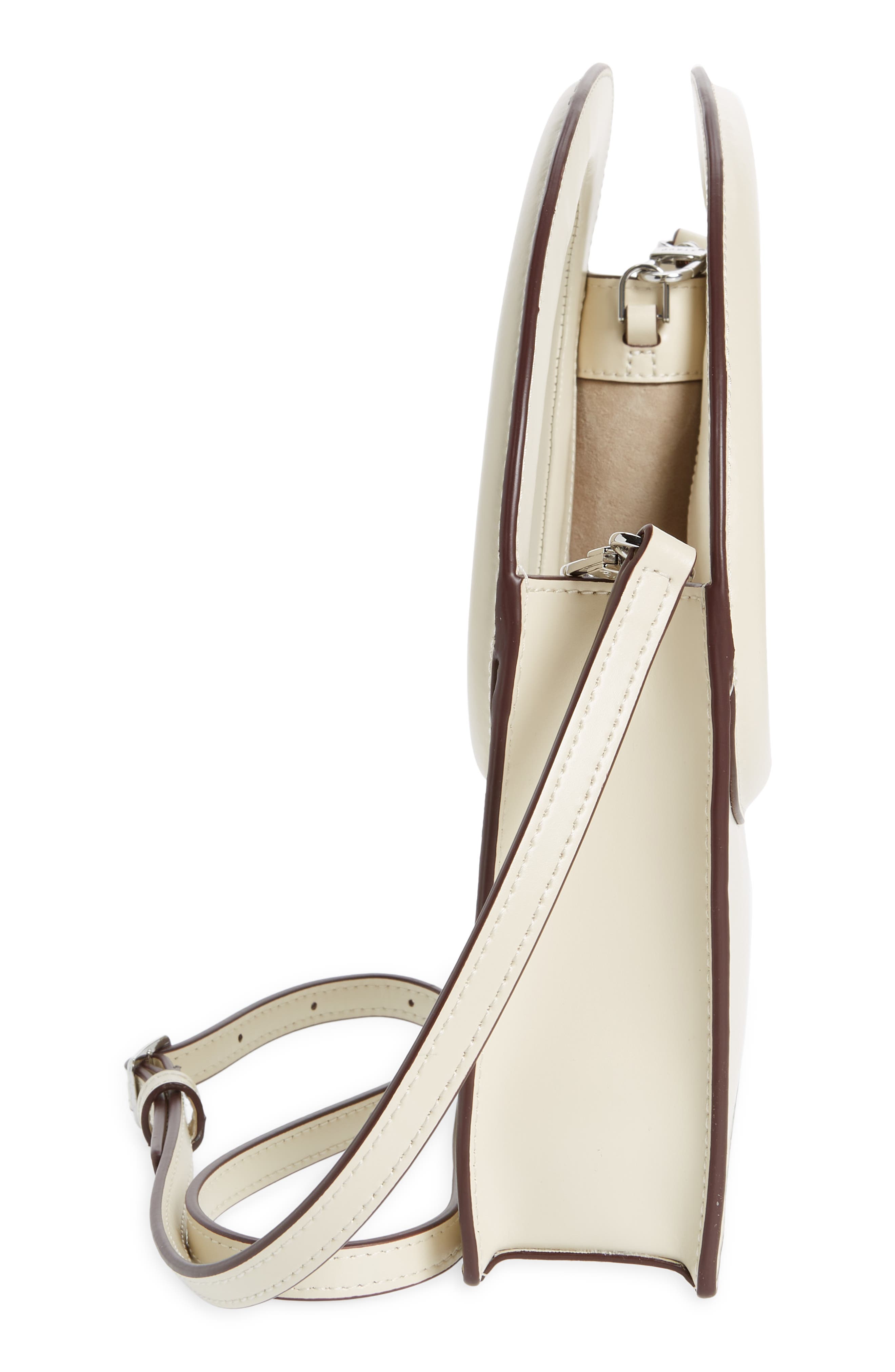 STAUD Limone Leather Handbag, Alternate, color, 