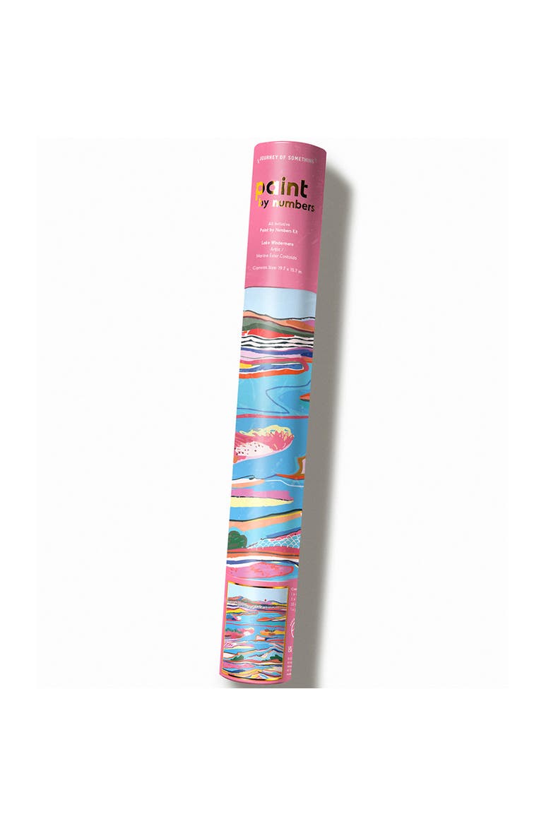 Paint By Numbers, Lake Windereme, DIY Painting Craft Kit, Alternate, color, Multicolored