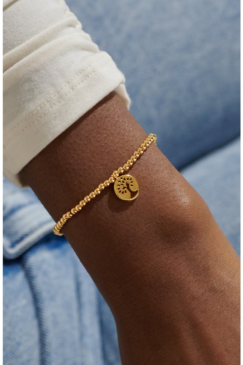 A Little 'Family' Bracelet, Alternate, color, Gold Plated