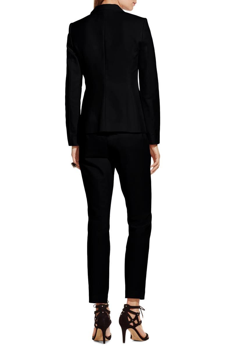 Vince Camuto Stretch Cotton One-Button Blazer, Alternate, color,